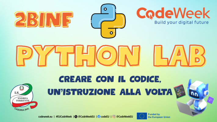 2Binf "Python Lab: Creare con il codice, un'istruzione alla volta"